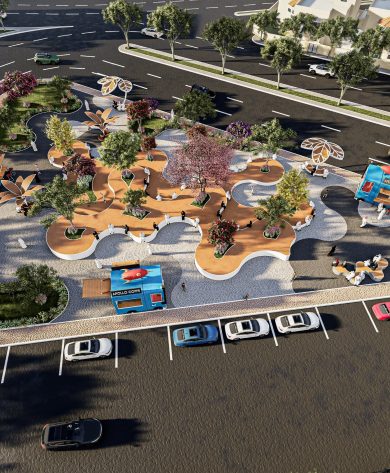 Improving and Developing Urban Residual Spaces in the North of Hail
